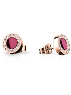 Arctic Symphony rosé gold  Petite Earrings von Bering