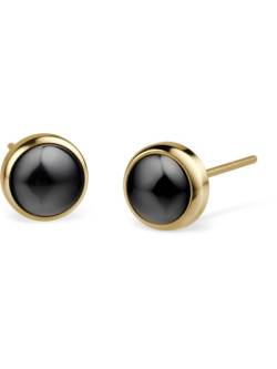 Ceramic Link gold  Petite Earrings von Bering