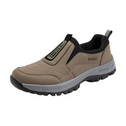 Berisyios Hatme Schuhe, Hatme Wanderschuhe, Hatme Orthopädische Wanderschuhe Für Herren, rutschfeste Outdoor Sportschuhe (Khaki, Erwachsene, Herren, 46, Numerisch, EU Schuhgrößensystem, M) von Berisyios