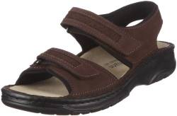 Berkemann Fabian Herren Offene Sandalen mit Keilabsatz, Braun (mokka 437), 39.5 von Berkemann