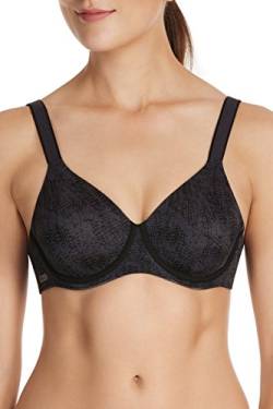 Berlei Damen High Performance Underwire Bra Sport-BH, Schwarz (P80 Schwarz), 80F von Berlei