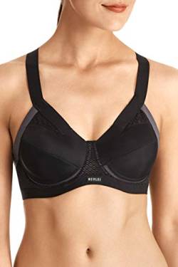 Berlei Damen Sport-BH Shift Underwired Bra, Schwarz, 65F (Herstellergröße: 30E) von Berlei