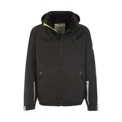 Bermudes Herren Handtech Jacke Regenmantel, Schwarz, XXXL von Bermudes