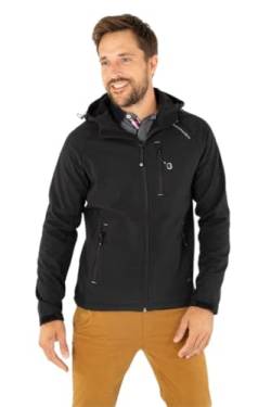 Bermudes Herren Seahood Softshelljacke, Schwarz, L von Bermudes