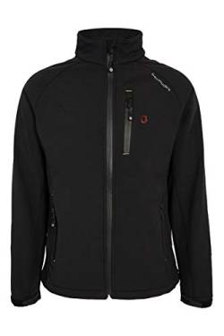 Bermudes Herren Sealand Softshelljacke, Schwarz, XXXL von Bermudes