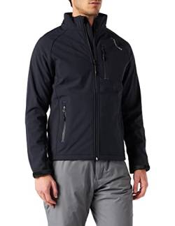 Bermudes Herren Softshell Sealand Jacke, Mehrfarbig (Navy/Noir 019), Small von Bermudes