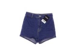 bershka Damen Shorts, blau von Bershka