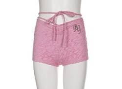 bershka Damen Shorts, pink, Gr. 34 von Bershka