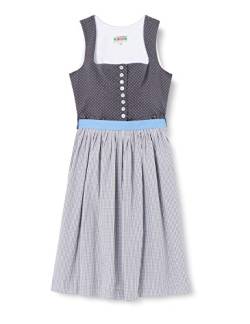 Berwin & Wolff Damen 805249 Dirndl, Mehrfarbig (Grau/Hellblau 1922), (Herstellergröße: 40) von Berwin & Wolff