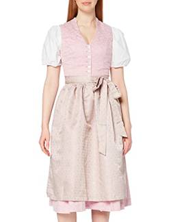 Berwin & Wolff Damen 895399 Dirndl, Mehrfarbig (Rosa/Taupe 1844), 34 von Berwin & Wolff