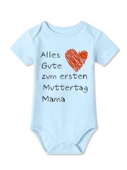 BesserBay Baby Body - Erster Mutter Blau 0-3M von BesserBay