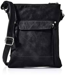 Bessie London Damen Crossbody-Umhngetasche, Schwarz von Bessie London