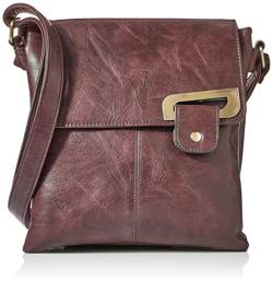 Bessie London Damen Crossbody-Umhngetasche, violett von Bessie London