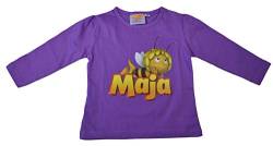 Biene Maja T-Shirt Langarm Lila Gr. 110 von Best Deal Market