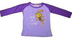Biene Maja T-Shirt Langarm Lila Violett Gr. 110 Shirt willi Grashüpfer Tshirt Kind von Best Deal Market