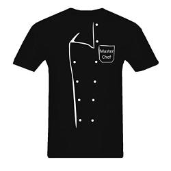 Fun T-Shirt für Koch Kurzarm Motiv MasterChef 100% Baumwolle Ausverkauf (Tshirt-Chef) (S) von Best Uniform