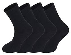 BestSale247 6 Paar Damen Thermo Socken Baumwolle (Schwarz | Gr.39-42) von BestSale247