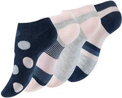 BestSale247 8 Paar modische Damen Mädchen Sneaker Socken mit gekämmte Baumwolle (8 Paar/Mix, 39-42) von BestSale247