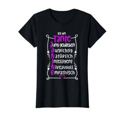 Janine - beste Tante T-Shirt von Beste Tante mit Namen und Eigenschaften