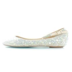 Betsey Johnson Damen Ace Ballerinas, Strass, 39 EU von Betsey Johnson