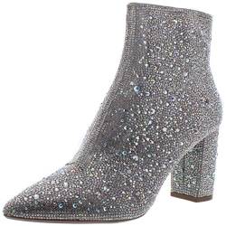 Betsey Johnson Damen Cady Stiefelette, Strass, 37 EU von Betsey Johnson