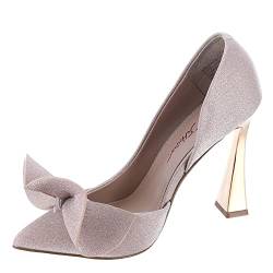 Betsey Johnson Damen Nobble Pump, Champagner, 42 EU von Betsey Johnson