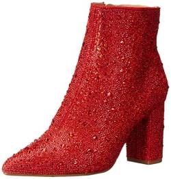 Betsey Johnson Damen SB-Cady Mode-Stiefel, rot, 40 EU von Betsey Johnson