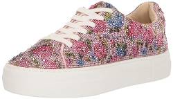 Betsey Johnson Damen Sidny Sneaker, Blumenmuster, 36.5 EU von Betsey Johnson