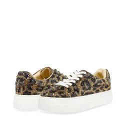 Betsey Johnson Sidny Damen-Sneaker, Leopard, 39 EU von Betsey Johnson