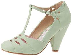 Bettie Page Damen BP403-LAURA Pumps, Mint, 36.5 EU von Bettie Page