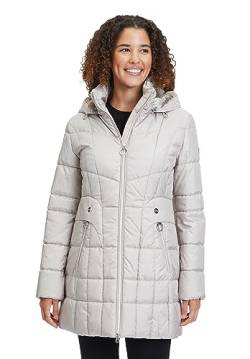 Betty Barclay Damen Outdoorjacke mit abnehmbarer Kapuze Silver Cloud,46 von Betty Barclay