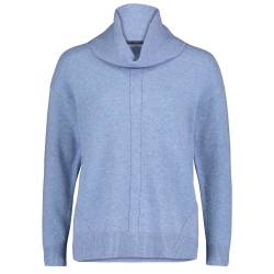 Betty Barclay Damen Rollkragen Pullover middle blue melange 42 von Betty Barclay