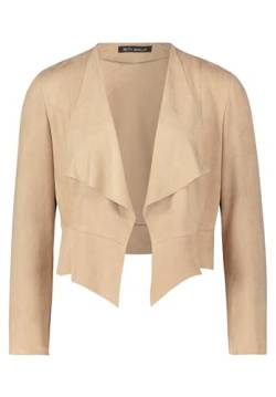 Betty Barclay Damen Sommerjacke ohne Verschluss Golden Camel,42 von Betty Barclay