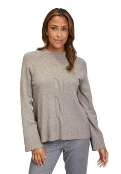 Betty Barclay Damen Strickpullover Langarm Falcon Melange,38 von Betty Barclay