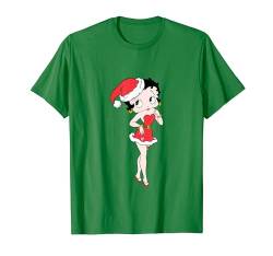 Betty Boop Berührende Wangenpose für Weihnachten T-Shirt von Betty Boop