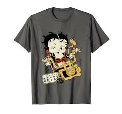 Betty Boop Ich bin Rider Betty T-Shirt von Betty Boop