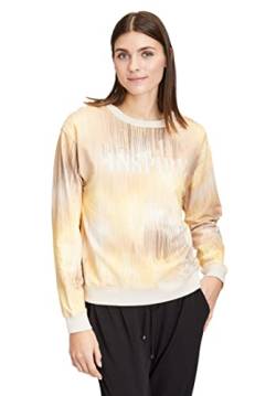 Betty & Co Damen 2882/3071 Sweat Kurz 1/1 Arm, Nature/Yellow, 36 von Betty & Co