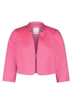 Betty & Co Damen Bolero-Jacke unifarben Pink Flambé,38 von Betty & Co