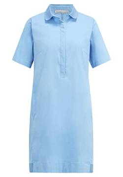 Betty & Co Damen Casual-Kleid mit Rippbündchen Silver Lake Blue,46 von Betty & Co