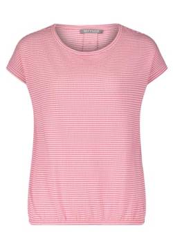 Betty & Co Damen Casual-Shirt mit Gummizug Pink/Rosa,L von Betty & Co