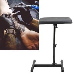 Tattoo-Maschinenteile, Stabile Basis, Höhenverstellbar, PU-Panel, Tattoo-Armlehnenständer, Tattoo-Arm-Beinstütze, Schwammpolster, Tattoo-Armlehnenständer mit Schwammpolster, von Betued