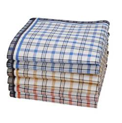 Betz Stofftaschentücher - Herrentaschentücher - Männertaschentücher aus 100% Baumwolle - 40x40 cm - Leo 1- Dessin 6 von Betz