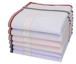Betz Stofftaschentücher - Herrentaschentücher - Männertaschentücher aus 100% Baumwolle - 40x40 cm - Leo 1 Dessin 7 von Betz