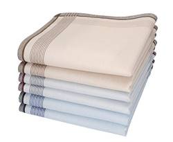 Betz Stofftaschentücher - Herrentaschentücher - Männertaschentücher aus 100% Baumwolle - 40x40 cm - Leo 1 - Dessin 9 von Betz