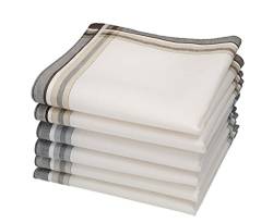 Betz Stofftaschentücher - Herrentaschentücher - Männertaschentücher aus 100% Baumwolle - 40x40 cm - Leo 2 Dessin 4 von Betz
