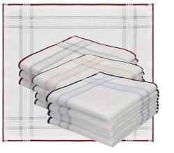 Betz Stofftaschentücher - Herrentaschentücher - Männertaschentücher aus 100% Baumwolle - 40x40 cm - Leo 9 Dessin 2 von Betz