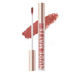 Matter Lipgloss - Langanhaltender, flüssiger, matter Lippenstift - Lip Plumper Make-up-Set, wasserdichtes Samt-Lipgloss-Set, pigmentiertes Lippen-Make-up-Geschenk für Mädchen und Frauen Bexdug von Bexdug