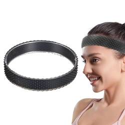 Perückengriffband | Rutschfestes Anti-Schweiß-Haarband aus Silikon, verstellbar,Perückenbänder, um Perücken an Ort und Stelle zu halten, bequeme und transparente Perückenkappen für Yoga und Bexdug von Bexdug