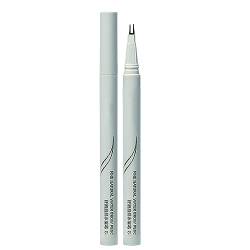 Wasserfester flüssiger Eyeliner | Flüssige Eyeliner mit doppelter Spitze für Frauen,Wischfester, langlebiger flüssiger Eyeliner für das Augen-Make-up, ultrafeiner, glatter, wasserfester Bexdug von Bexdug