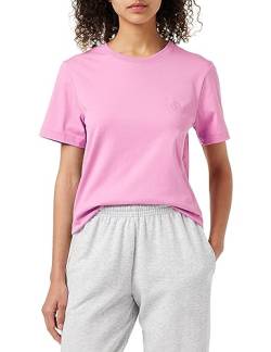 Beyond Now Damen Beyond Now Bora Gots Regular T-shirt | Tshirt Damen in Pink | Herbst Bluse Damen | Größe M GOTS Regular T-Shirt Westlich, Crocus Pink, M von Beyond Now